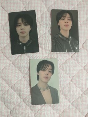 ⚠️LEAVING 5/15⚠️ BTS Jimin FACE Photocard Set Of 3